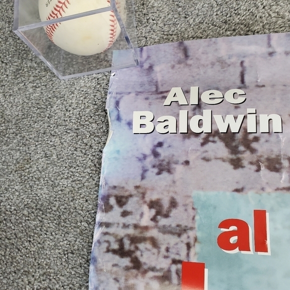 LOOKING For Richard Movie Poster 27x32 Pacino Spacey Baldwin Ryder Authentic VTG - Picture 6 of 7